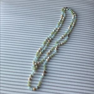 Anthro beaded necklace